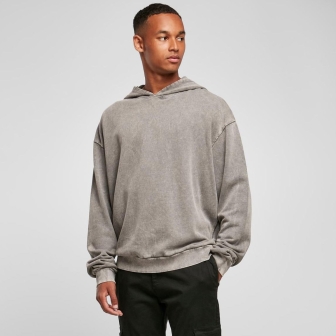 Sweat capuche Oversize décoloré Unisex (BY191)